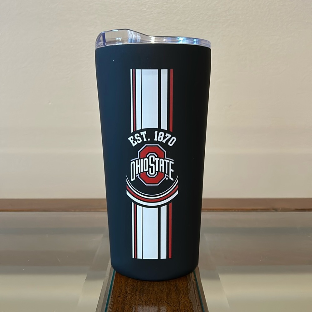 Ohio State 18 oz Soft Touch Tumbler